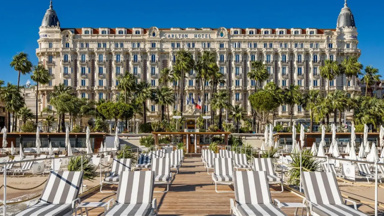 AuÃenansicht des Carlton Cannes, a Regent Hotel in Cannes