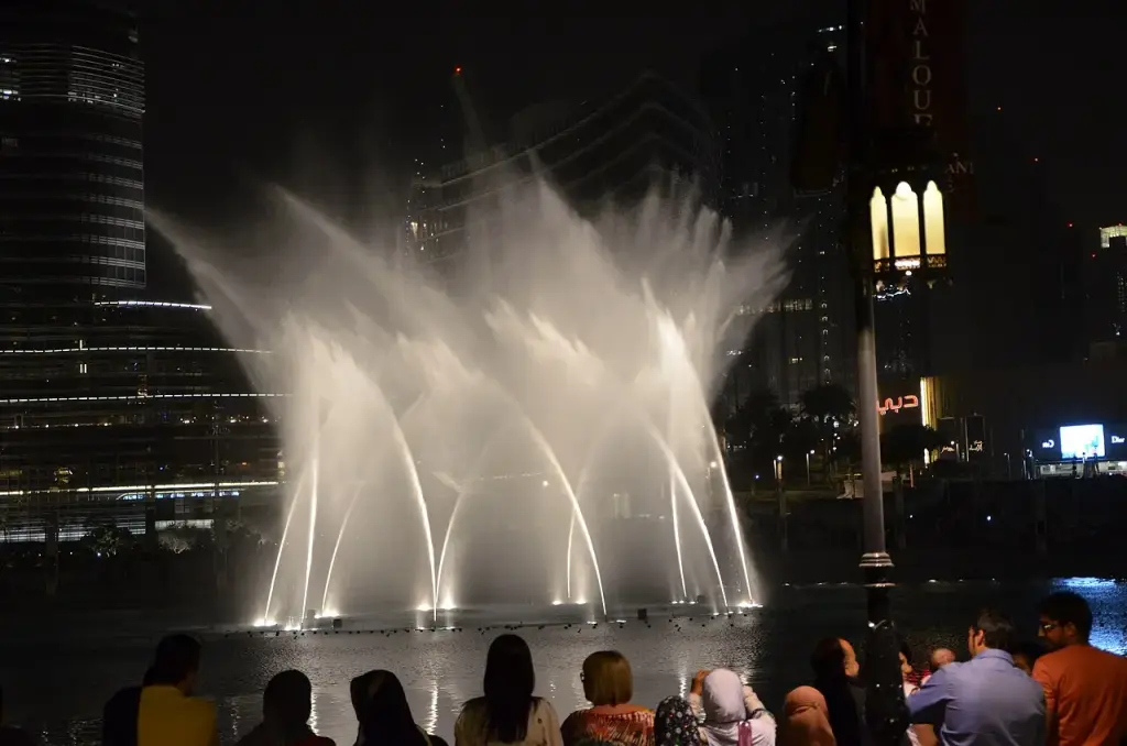 Dubai Fountain in Dubai
