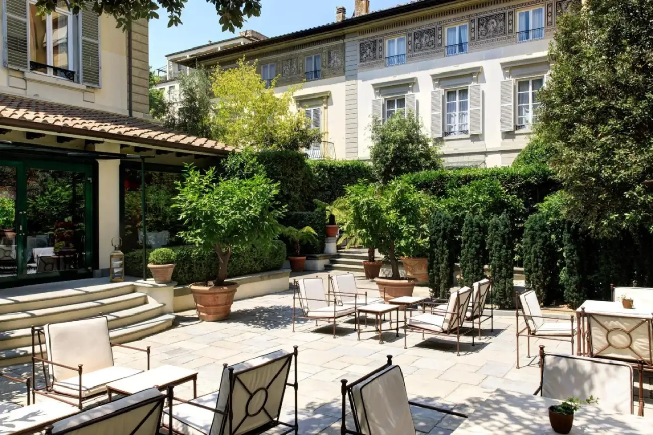 Gartenhof im Hotel Regency - Small Luxury Hotels of the World in Florenz