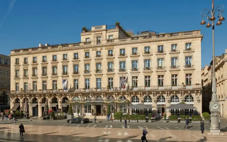 Exterior view of InterContinental Bordeaux Le Grand Hotel in Bordeaux, France