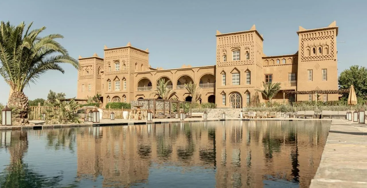 Kasbah d'if exterior with pool in Marrakech