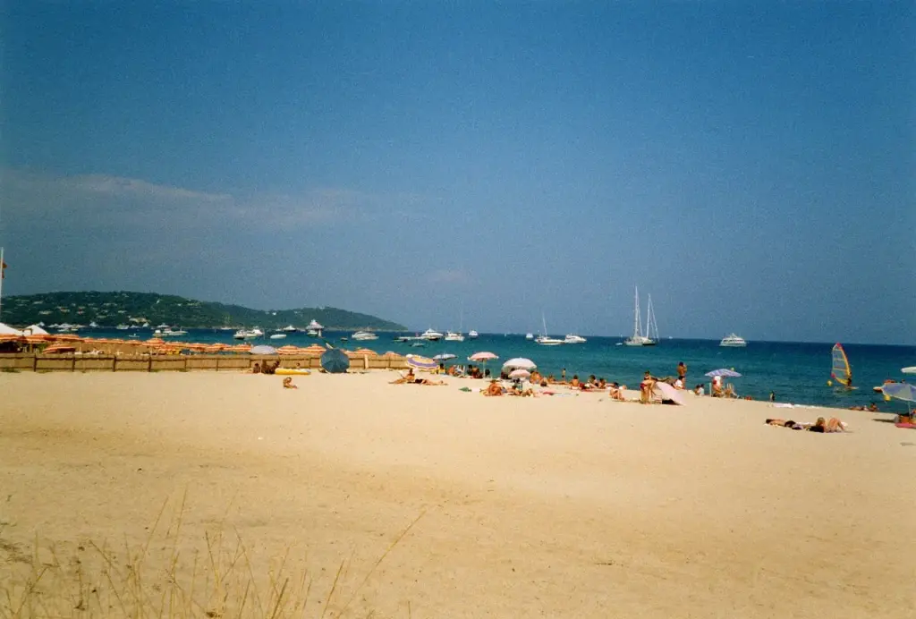 Plage de Pampelonne in Saint-Tropez